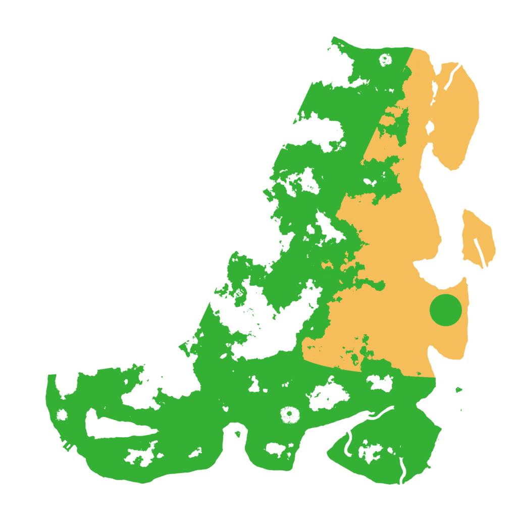 Biome Rust Map: Procedural Map, Size: 4250, Seed: 1307344032