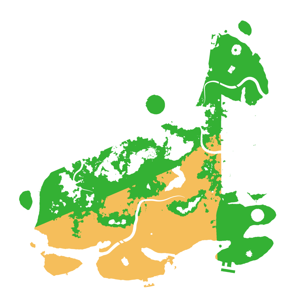 Biome Rust Map: Procedural Map, Size: 4250, Seed: 690669083