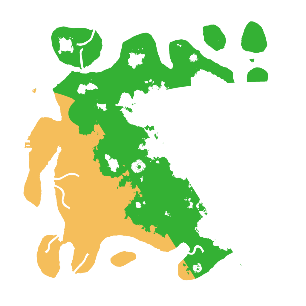 Biome Rust Map: Procedural Map, Size: 3450, Seed: 87356595