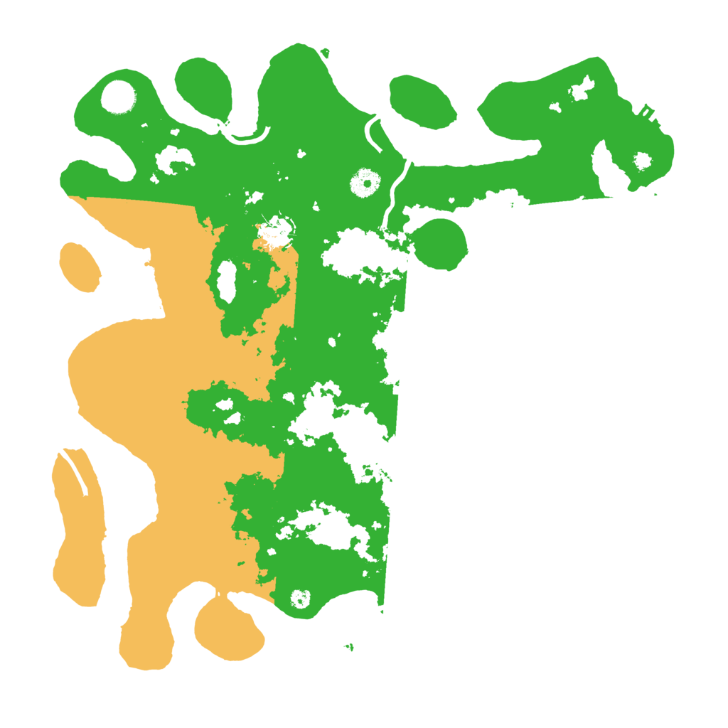 Biome Rust Map: Procedural Map, Size: 3800, Seed: 87885230