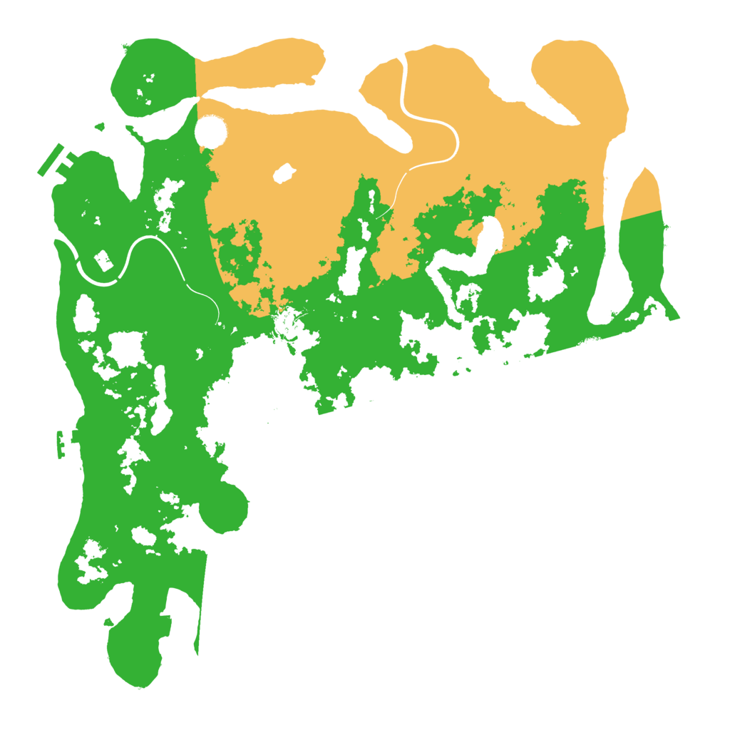 Biome Rust Map: Procedural Map, Size: 4000, Seed: 2023