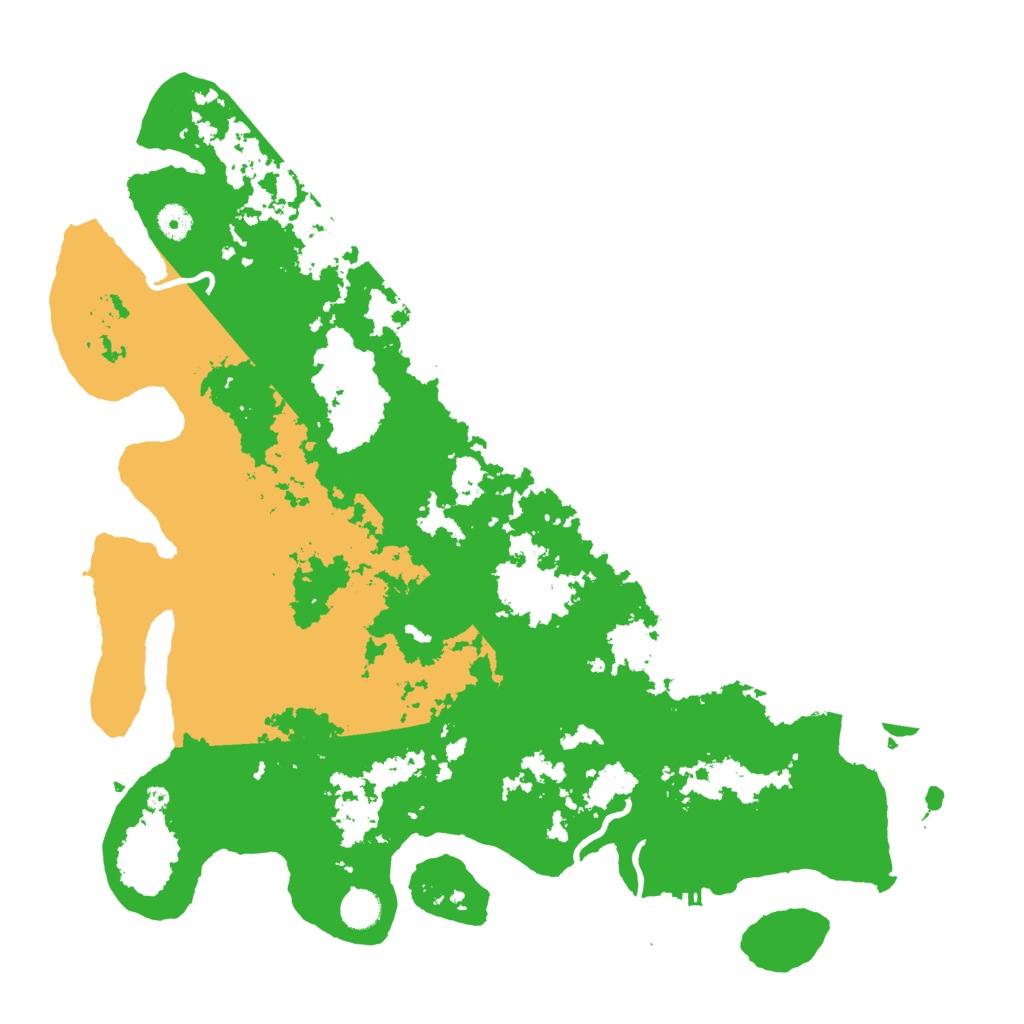 Biome Rust Map: Procedural Map, Size: 4500, Seed: 1944400612