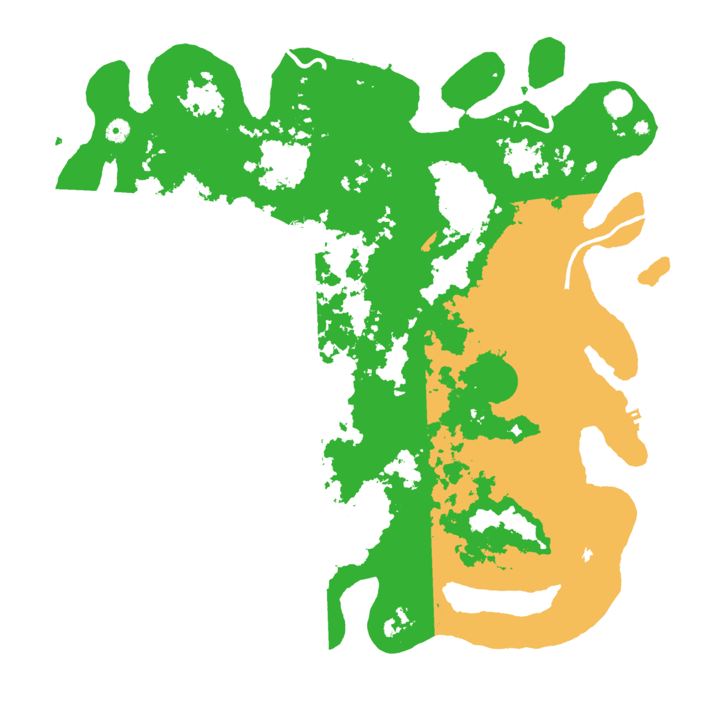 Biome Rust Map: Procedural Map, Size: 4500, Seed: 1911530896