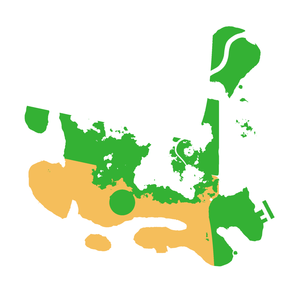 Biome Rust Map: Procedural Map, Size: 3000, Seed: 1928357601