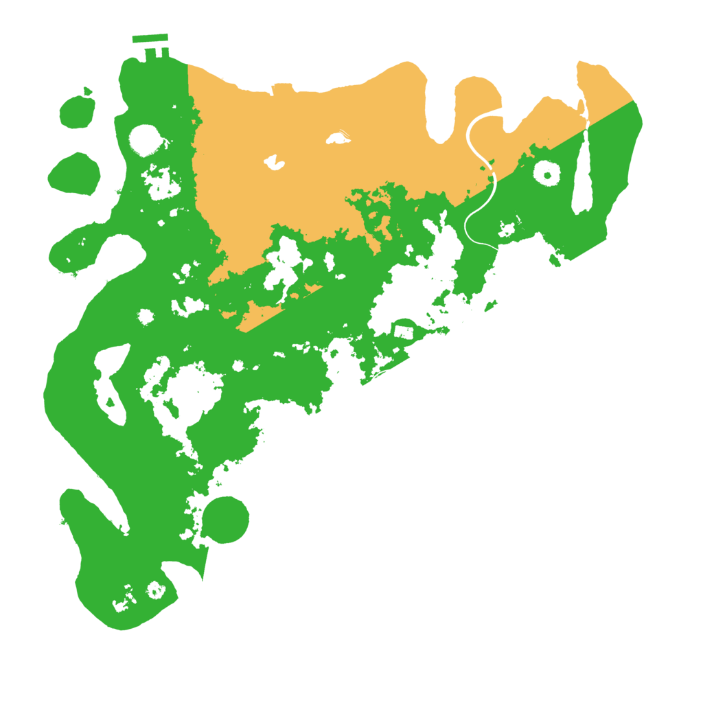 Biome Rust Map: Procedural Map, Size: 4000, Seed: 179312419