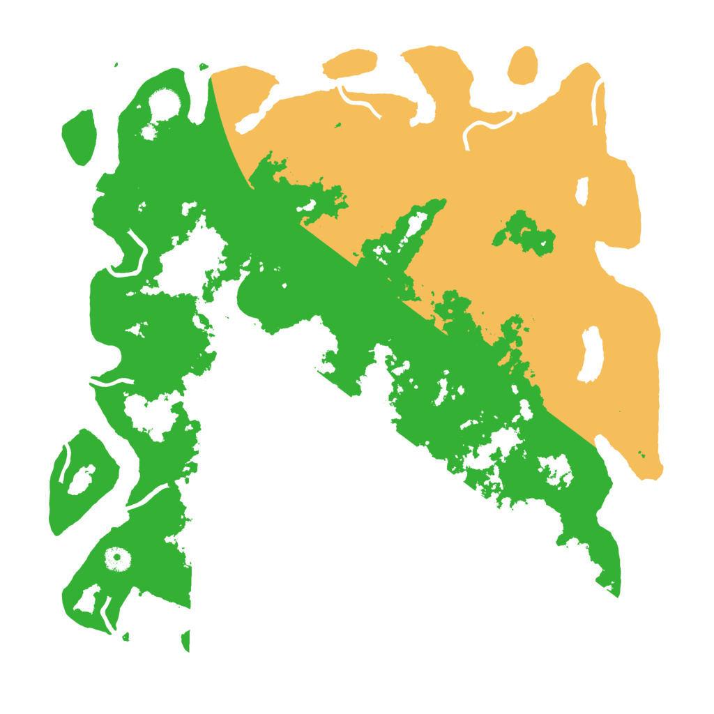 Biome Rust Map: Procedural Map, Size: 4200, Seed: 7345345