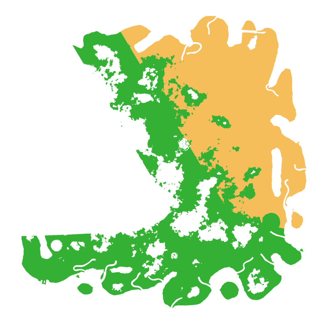 Biome Rust Map: Procedural Map, Size: 5000, Seed: 811797475