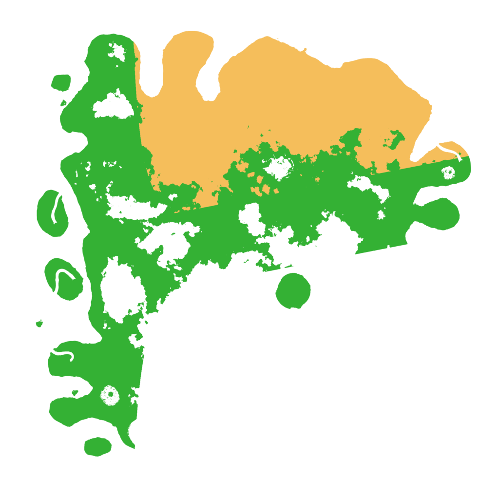 Biome Rust Map: Procedural Map, Size: 4000, Seed: 1236