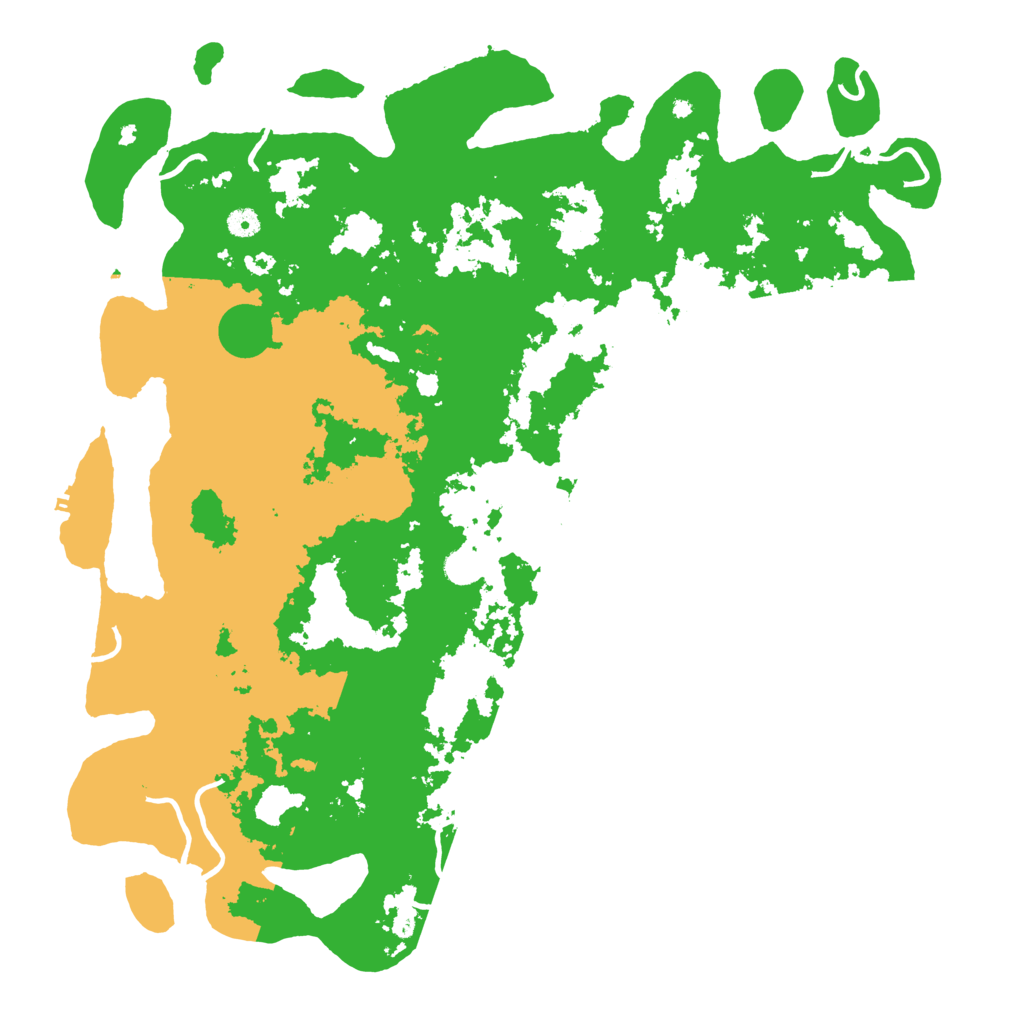 Biome Rust Map: Procedural Map, Size: 5000, Seed: 273321844