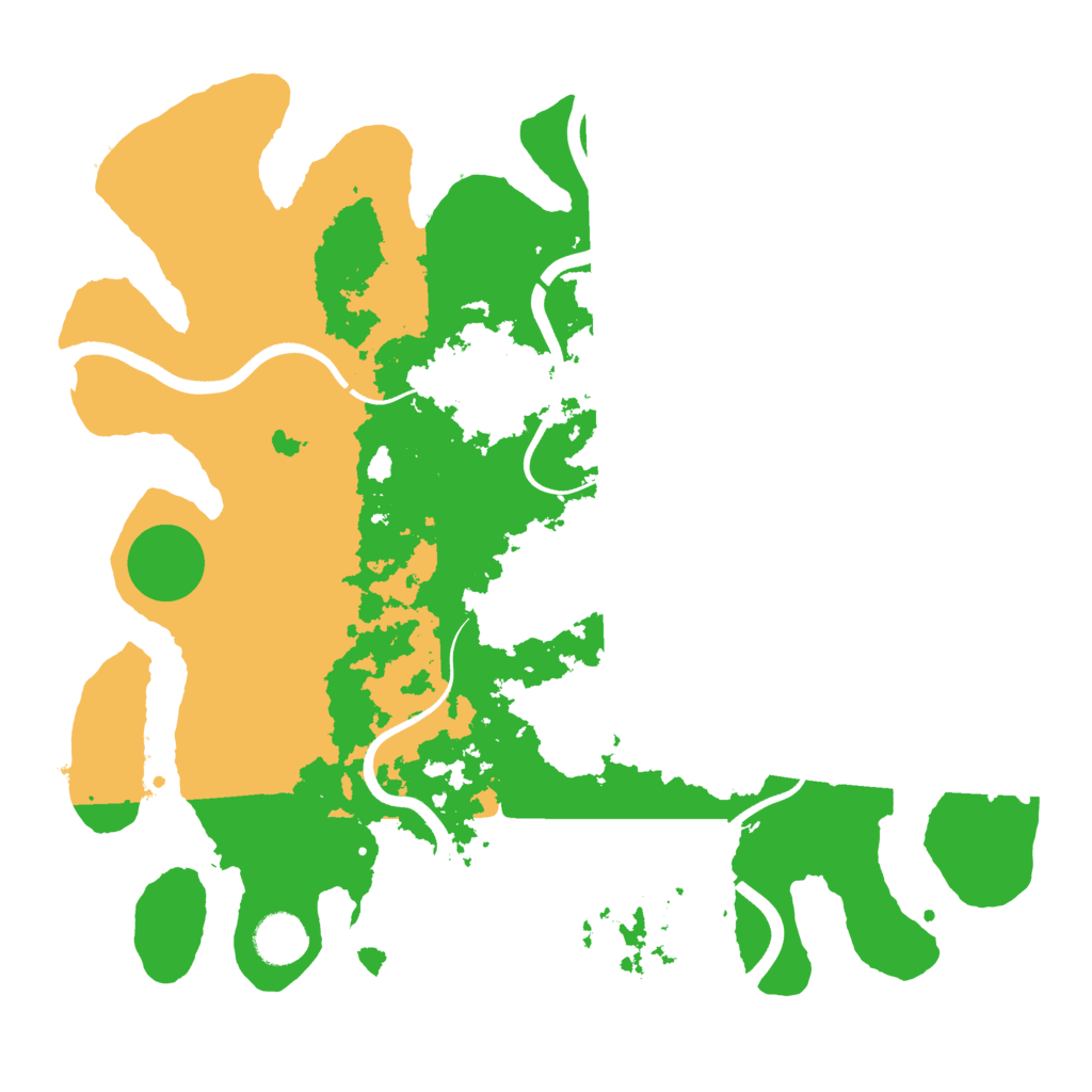 Biome Rust Map: Procedural Map, Size: 3750, Seed: 37299507