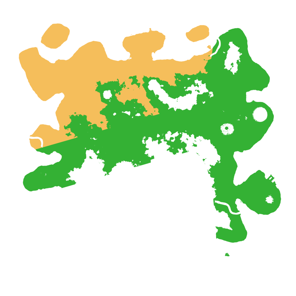 Biome Rust Map: Procedural Map, Size: 3600, Seed: 36010900