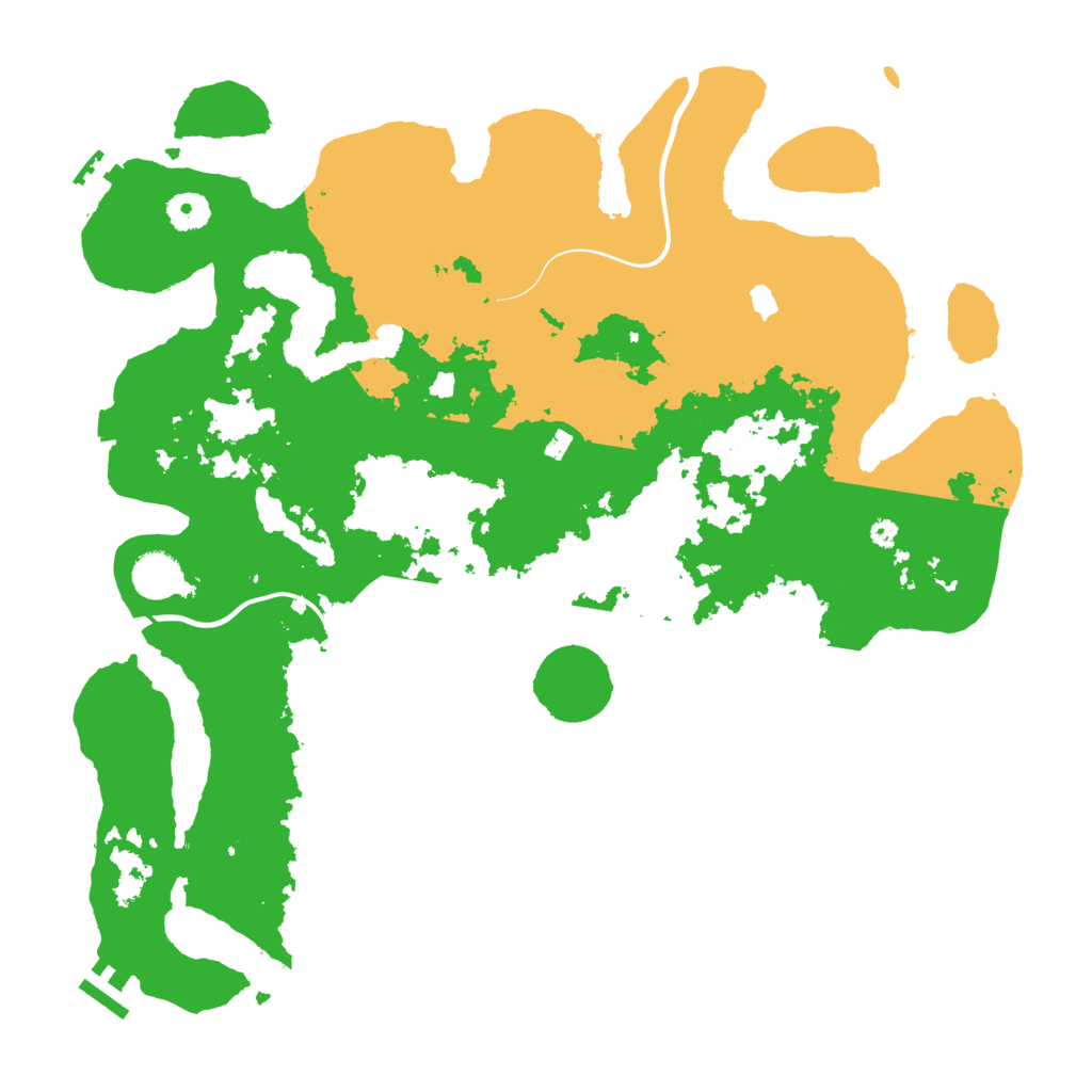 Biome Rust Map: Procedural Map, Size: 4000, Seed: 251459757