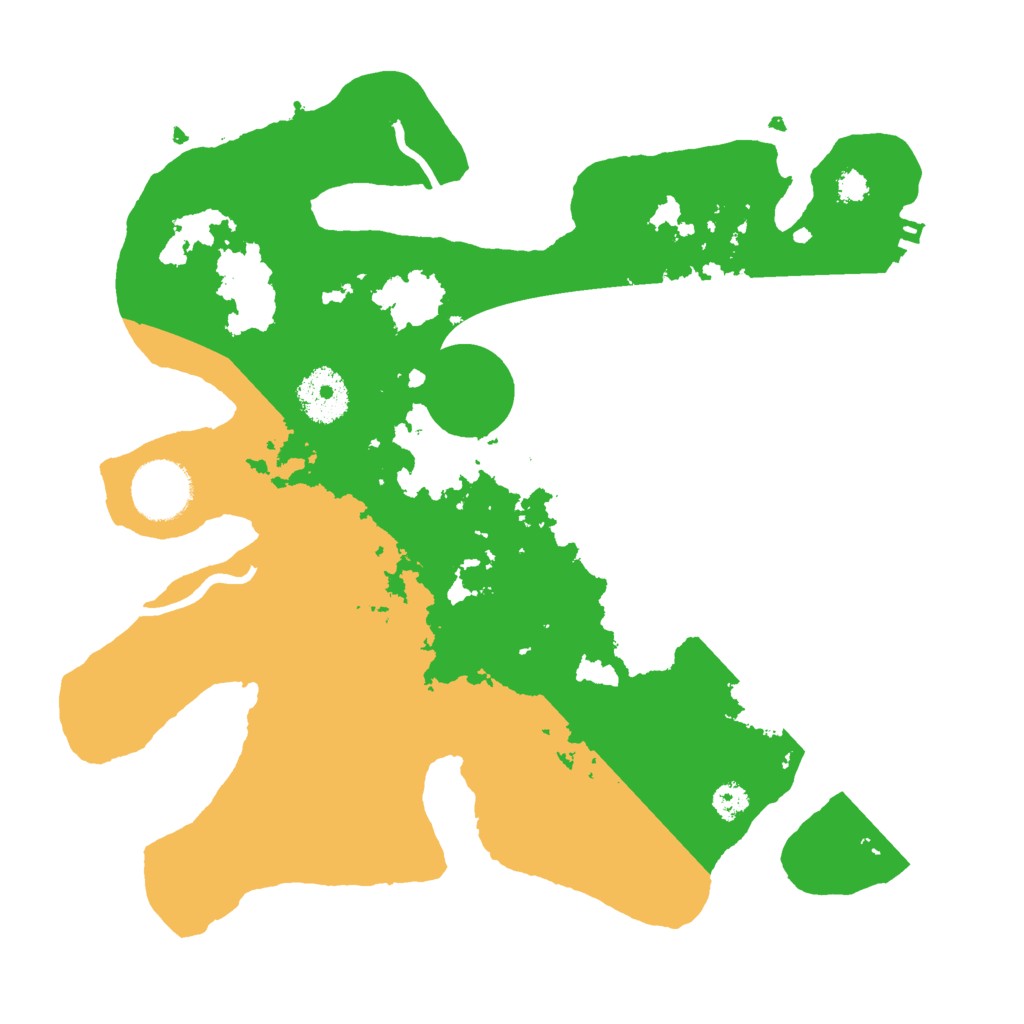 Biome Rust Map: Procedural Map, Size: 3000, Seed: 25324