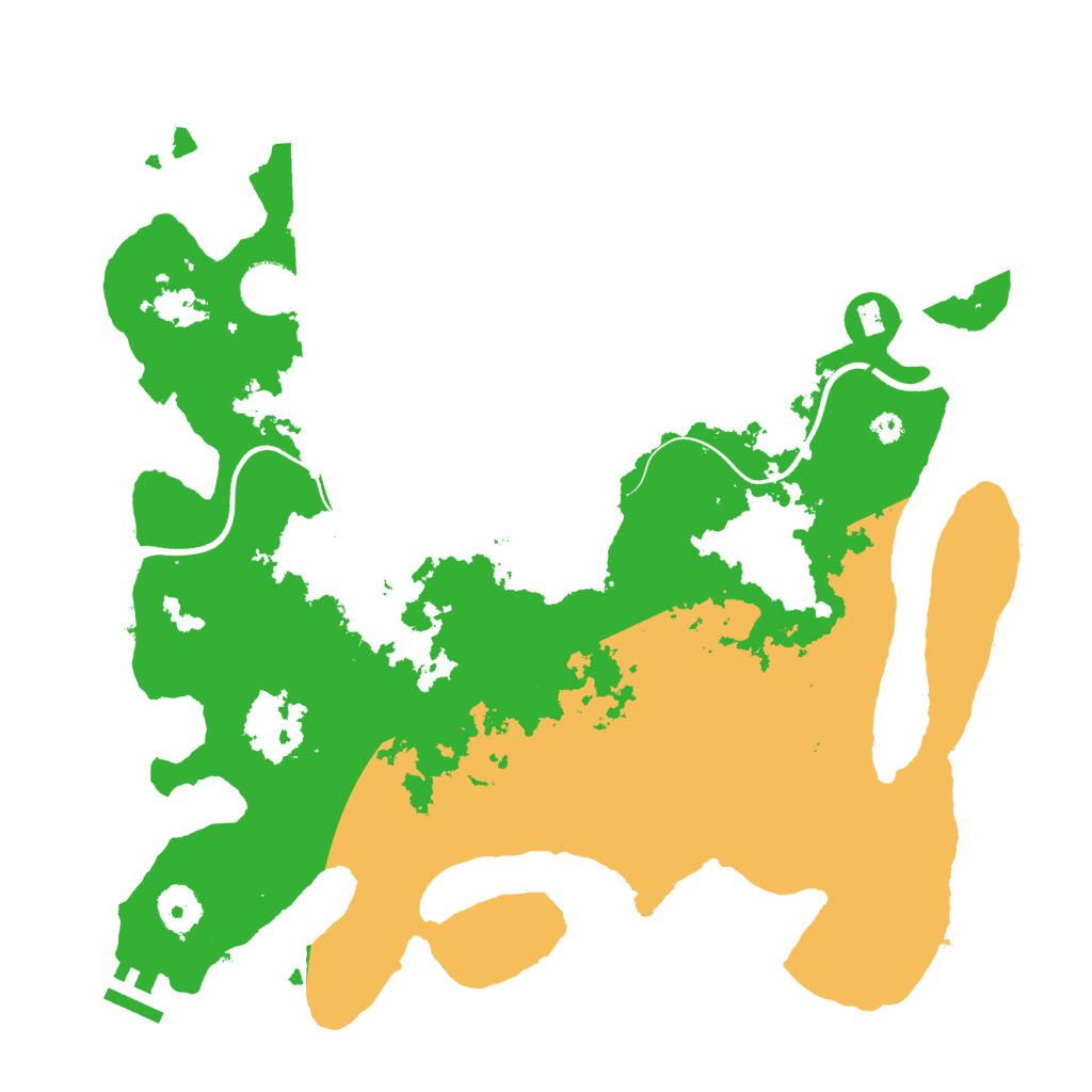 Biome Rust Map: Procedural Map, Size: 3625, Seed: 762551441