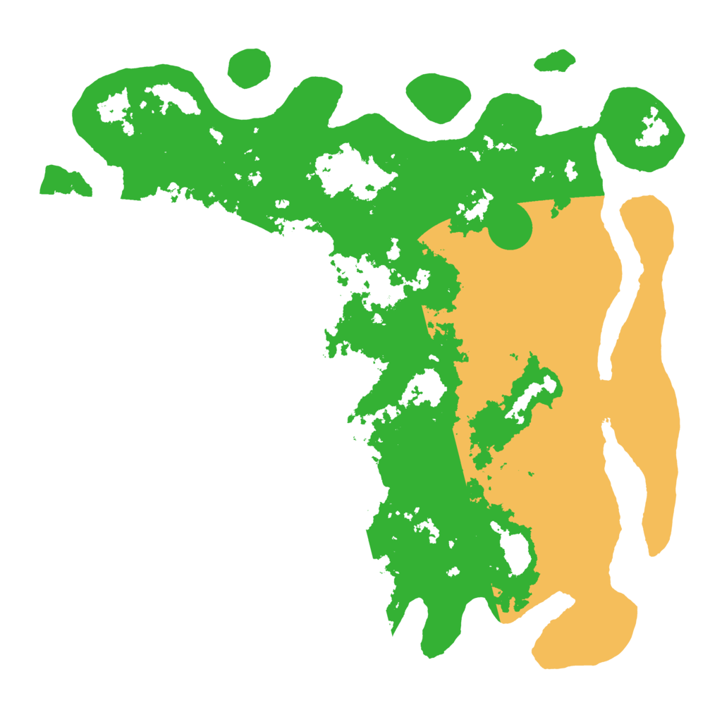 Biome Rust Map: Barren, Size: 4300, Seed: 50433858