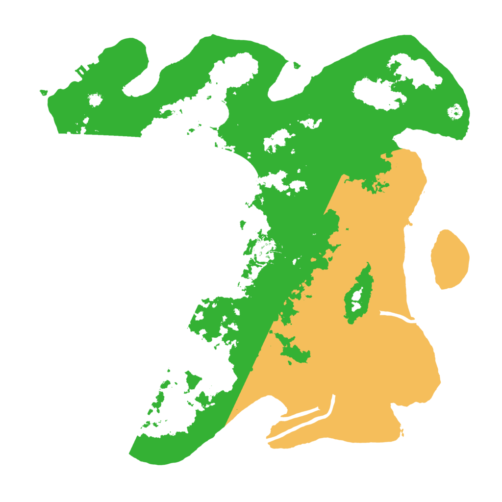 Biome Rust Map: Procedural Map, Size: 3450, Seed: 425255