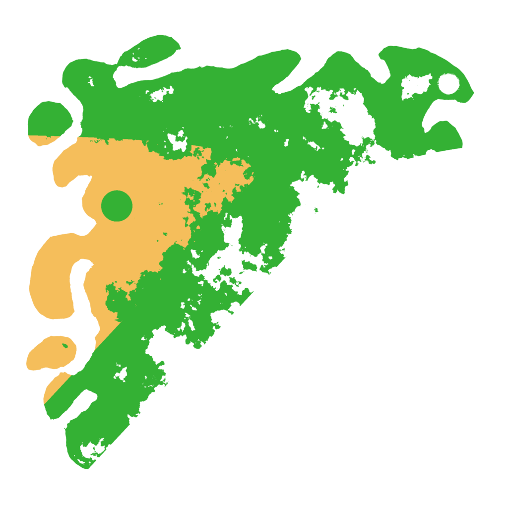 Biome Rust Map: Barren, Size: 4300, Seed: 50939372