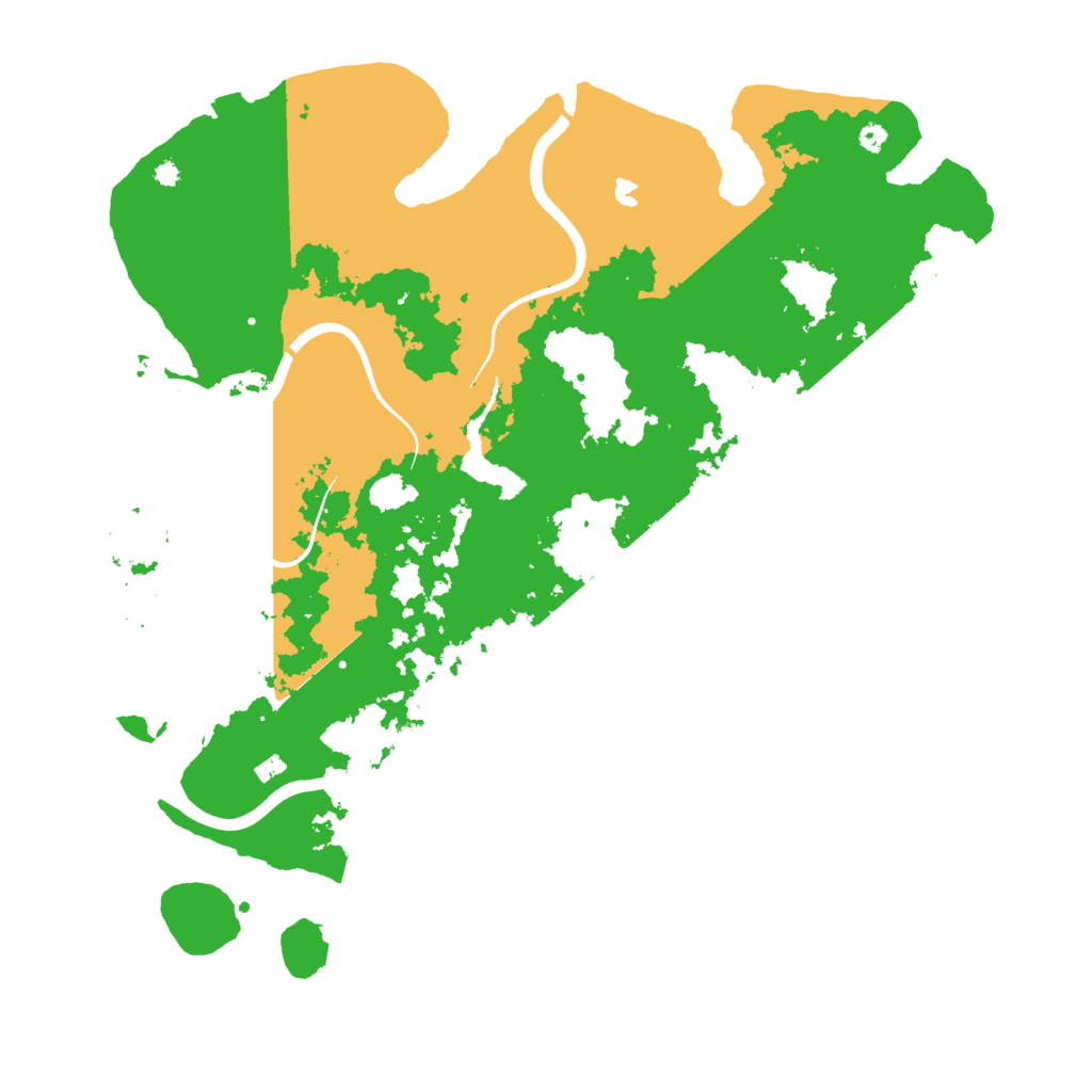 Biome Rust Map: Procedural Map, Size: 4000, Seed: 584445526