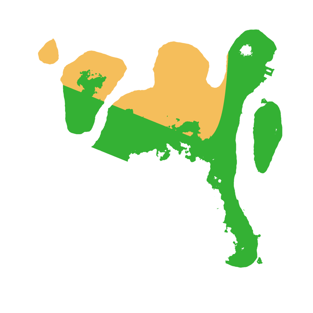 Biome Rust Map: Procedural Map, Size: 2500, Seed: 1932841662