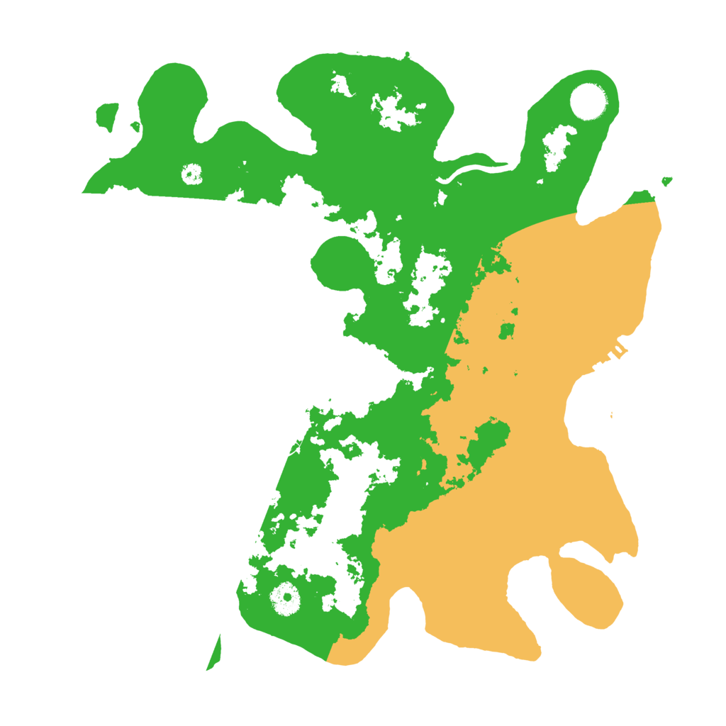 Biome Rust Map: Procedural Map, Size: 3500, Seed: 1363642896