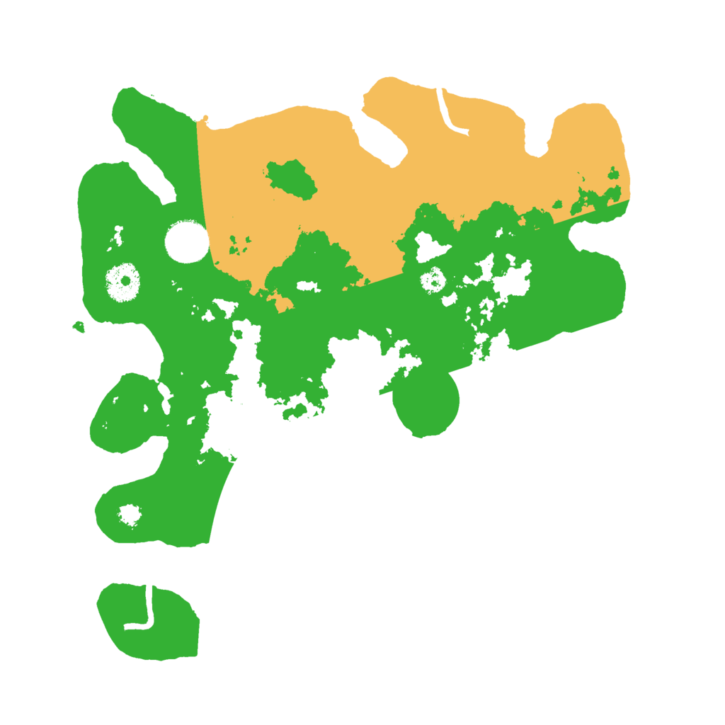 Biome Rust Map: Procedural Map, Size: 3000, Seed: 10708