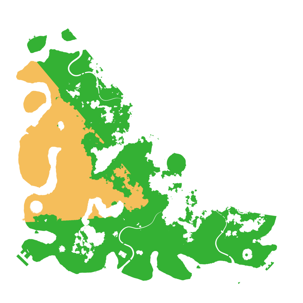 Biome Rust Map: Procedural Map, Size: 4250, Seed: 69661899