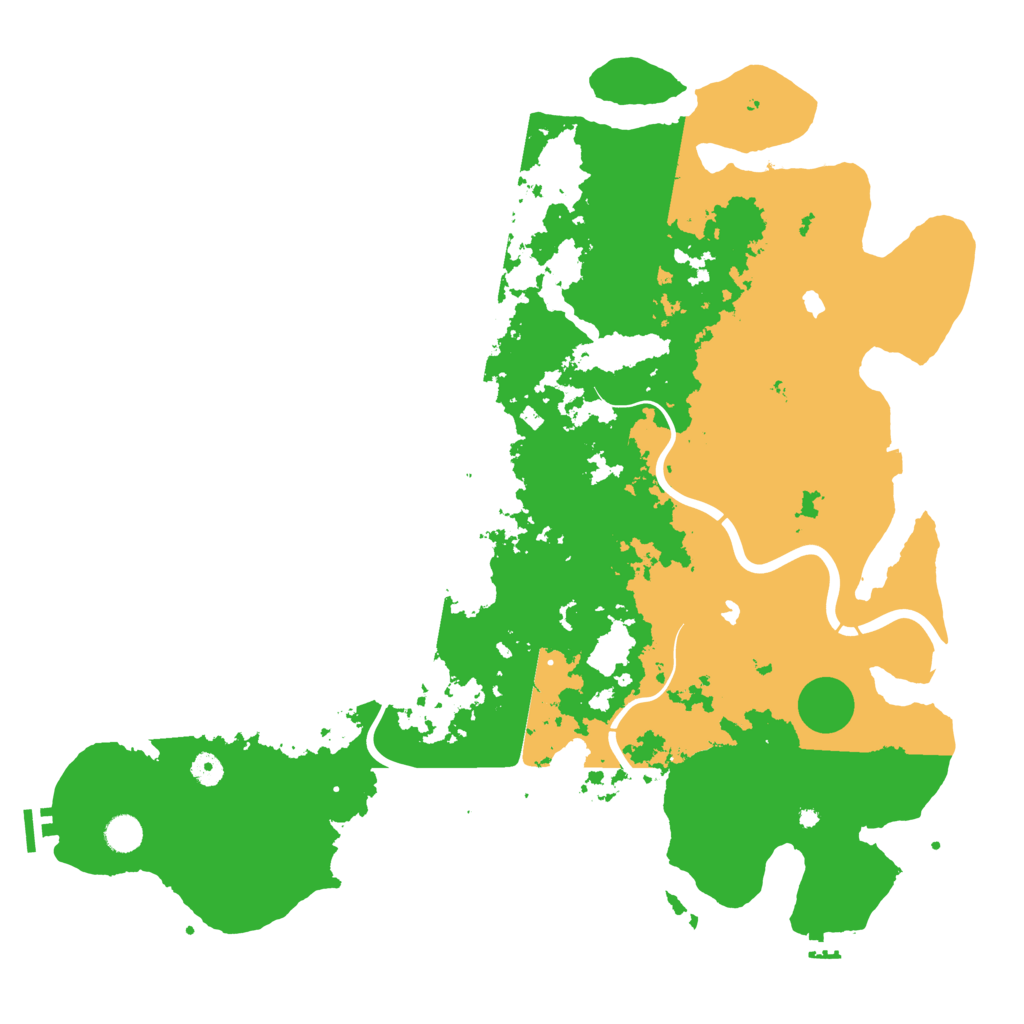 Biome Rust Map: Procedural Map, Size: 4800, Seed: 1205052033