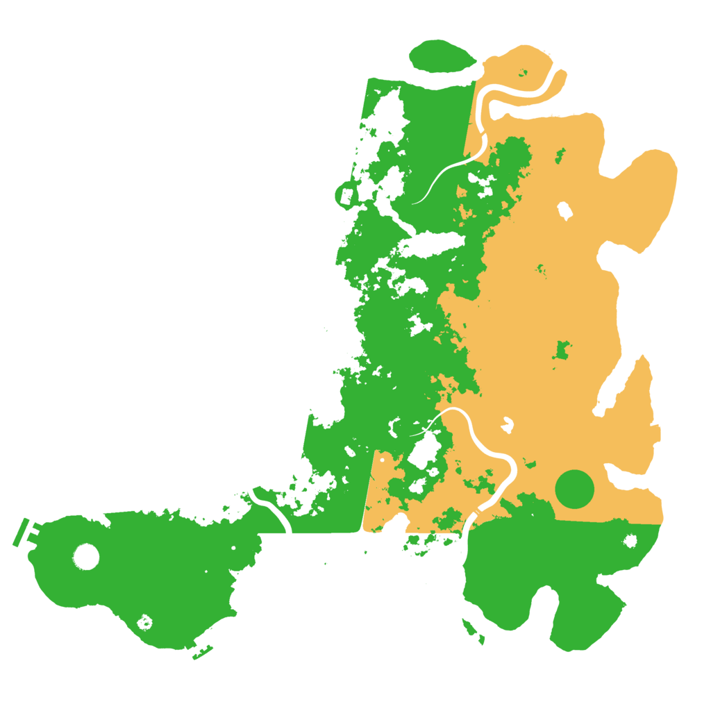 Biome Rust Map: Procedural Map, Size: 4800, Seed: 1205052033