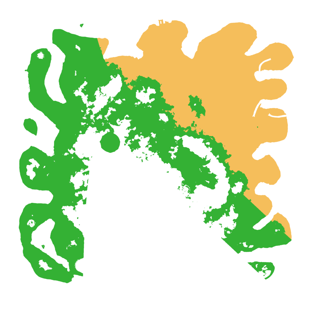 Biome Rust Map: Procedural Map, Size: 4250, Seed: 651102133