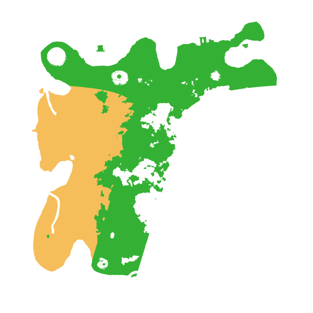 Biome Rust Map: Procedural Map, Size: 3000, Seed: 31639