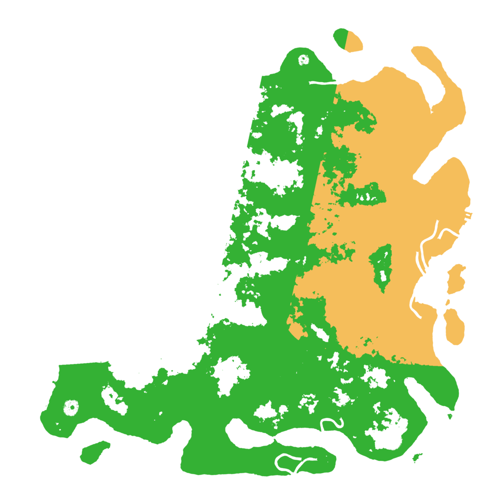 Biome Rust Map: Procedural Map, Size: 4800, Seed: 742411528