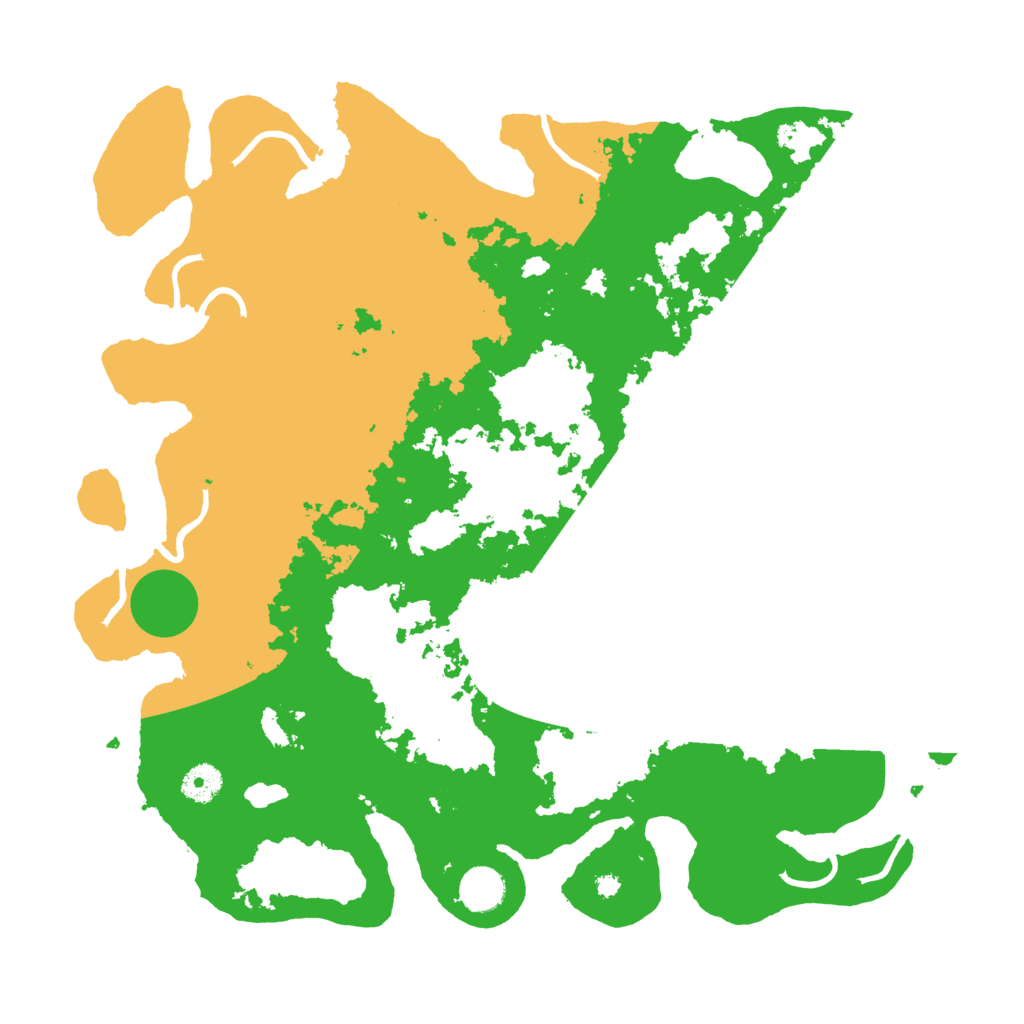 Biome Rust Map: Procedural Map, Size: 4000, Seed: 246802468