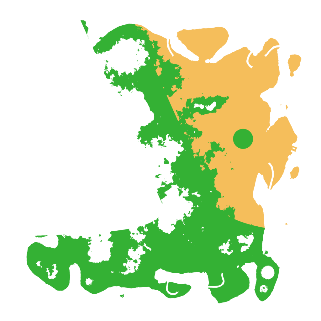 Biome Rust Map: Procedural Map, Size: 4250, Seed: 61202720