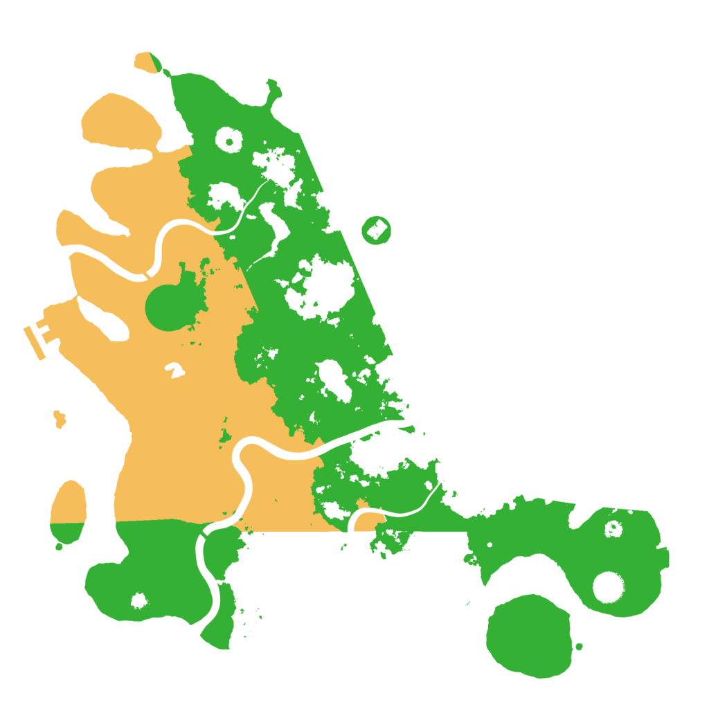 Biome Rust Map: Procedural Map, Size: 4000, Seed: 433668031