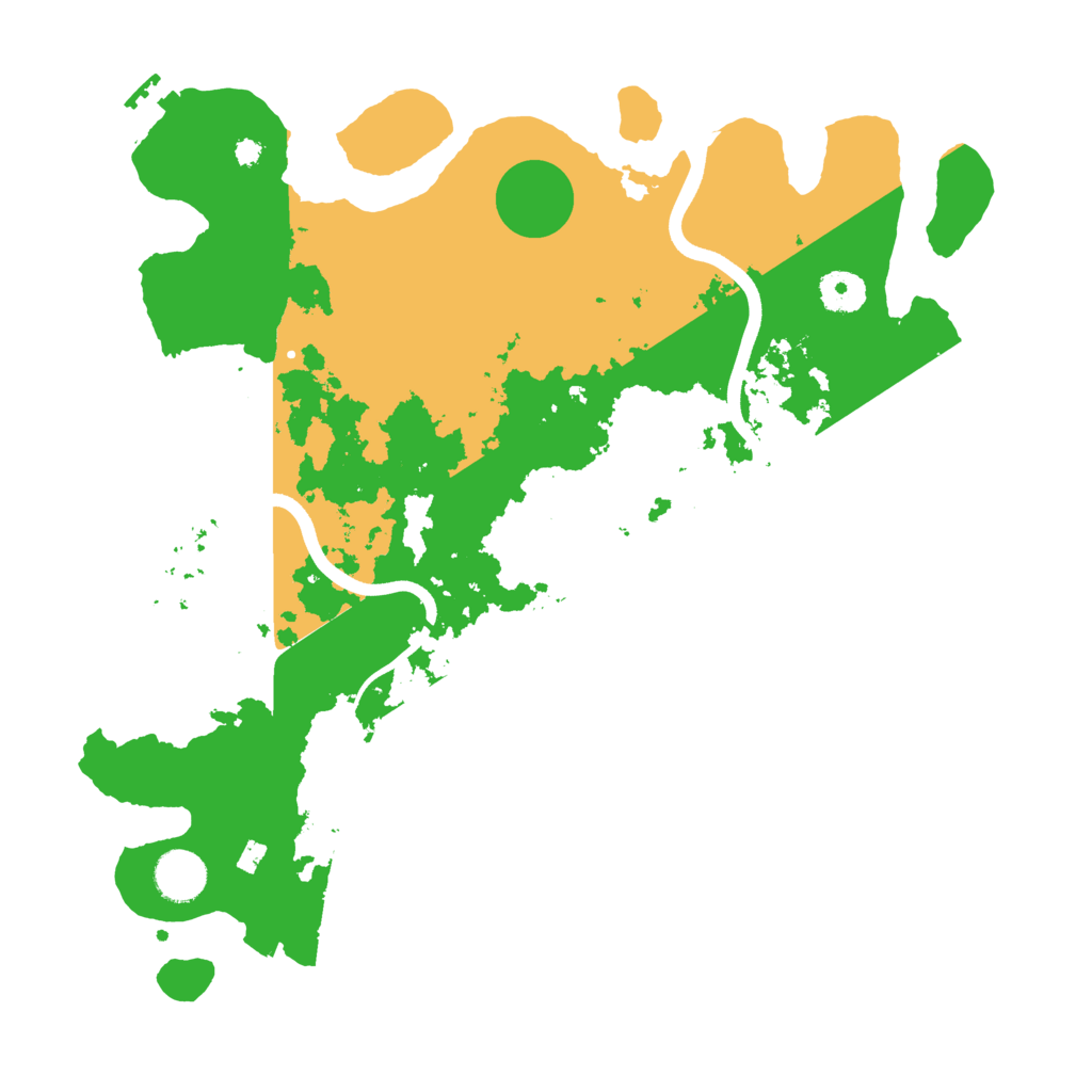 Biome Rust Map: Procedural Map, Size: 3700, Seed: 1544124402