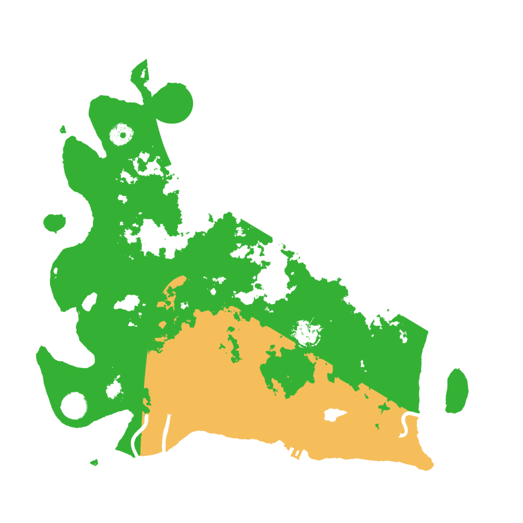 Biome Rust Map: Procedural Map, Size: 3550, Seed: 30069247
