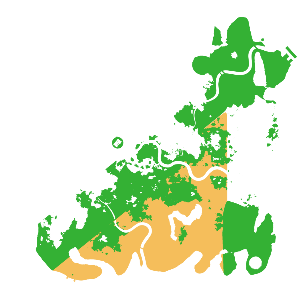 Biome Rust Map: Procedural Map, Size: 4250, Seed: 39273621