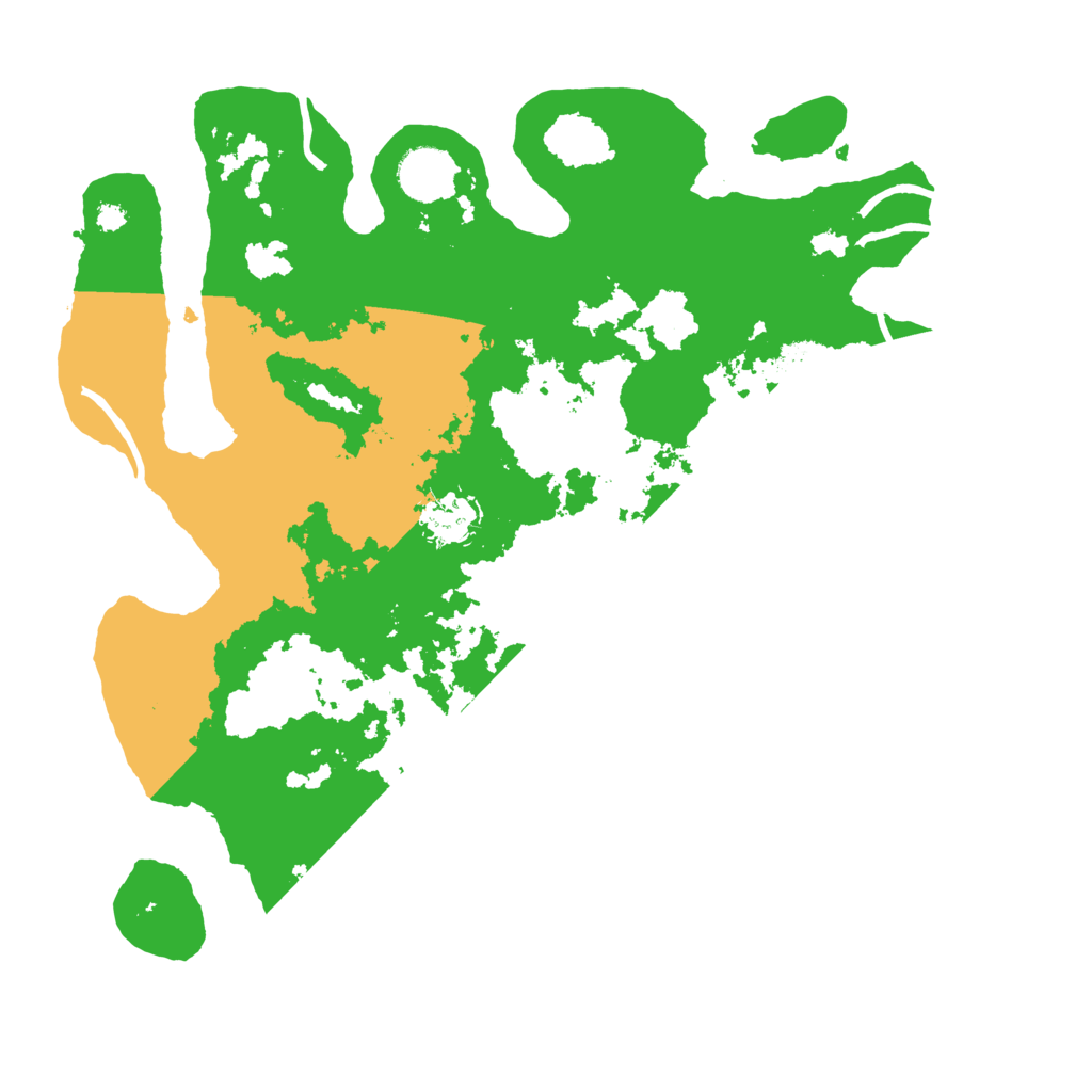 Biome Rust Map: Procedural Map, Size: 3500, Seed: 980820