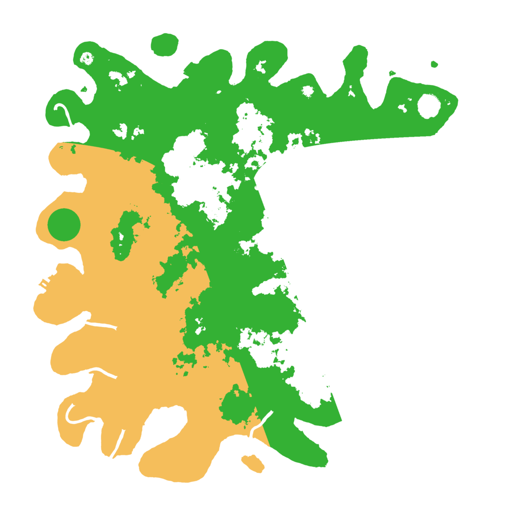 Biome Rust Map: Procedural Map, Size: 4100, Seed: 61139012