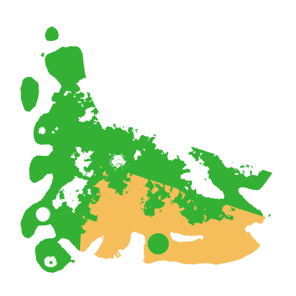 Biome Rust Map: Procedural Map, Size: 3700, Seed: 1932657207