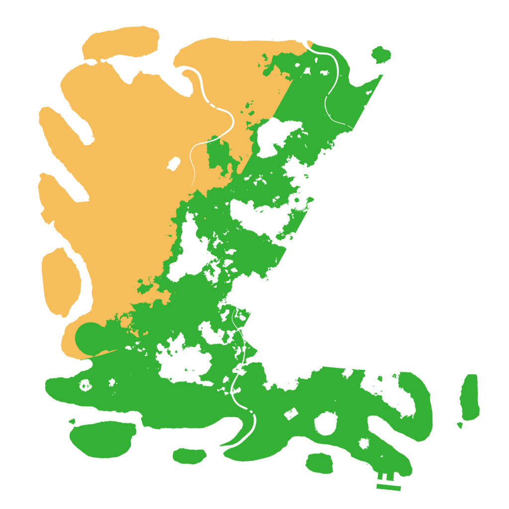 Biome Rust Map: Procedural Map, Size: 4250, Seed: 65833311