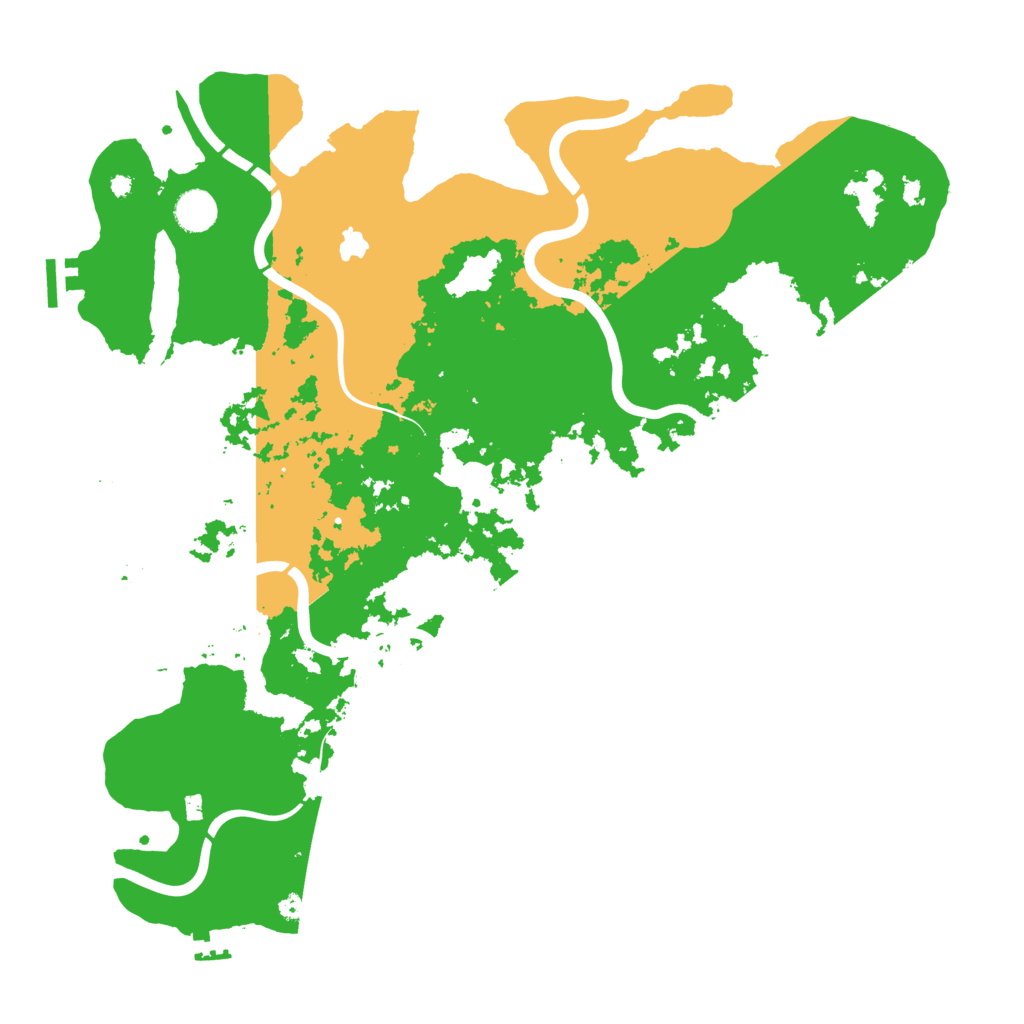 Biome Rust Map: Procedural Map, Size: 4250, Seed: 1182561362