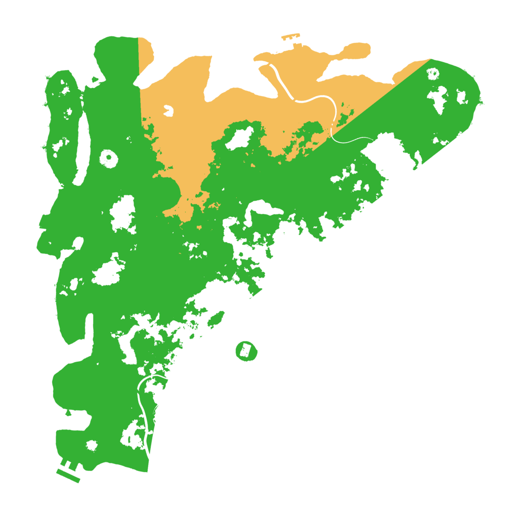 Biome Rust Map: Procedural Map, Size: 4250, Seed: 1182561362