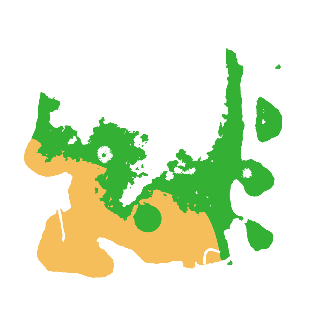 Biome Rust Map: Procedural Map, Size: 3000, Seed: 1661824291