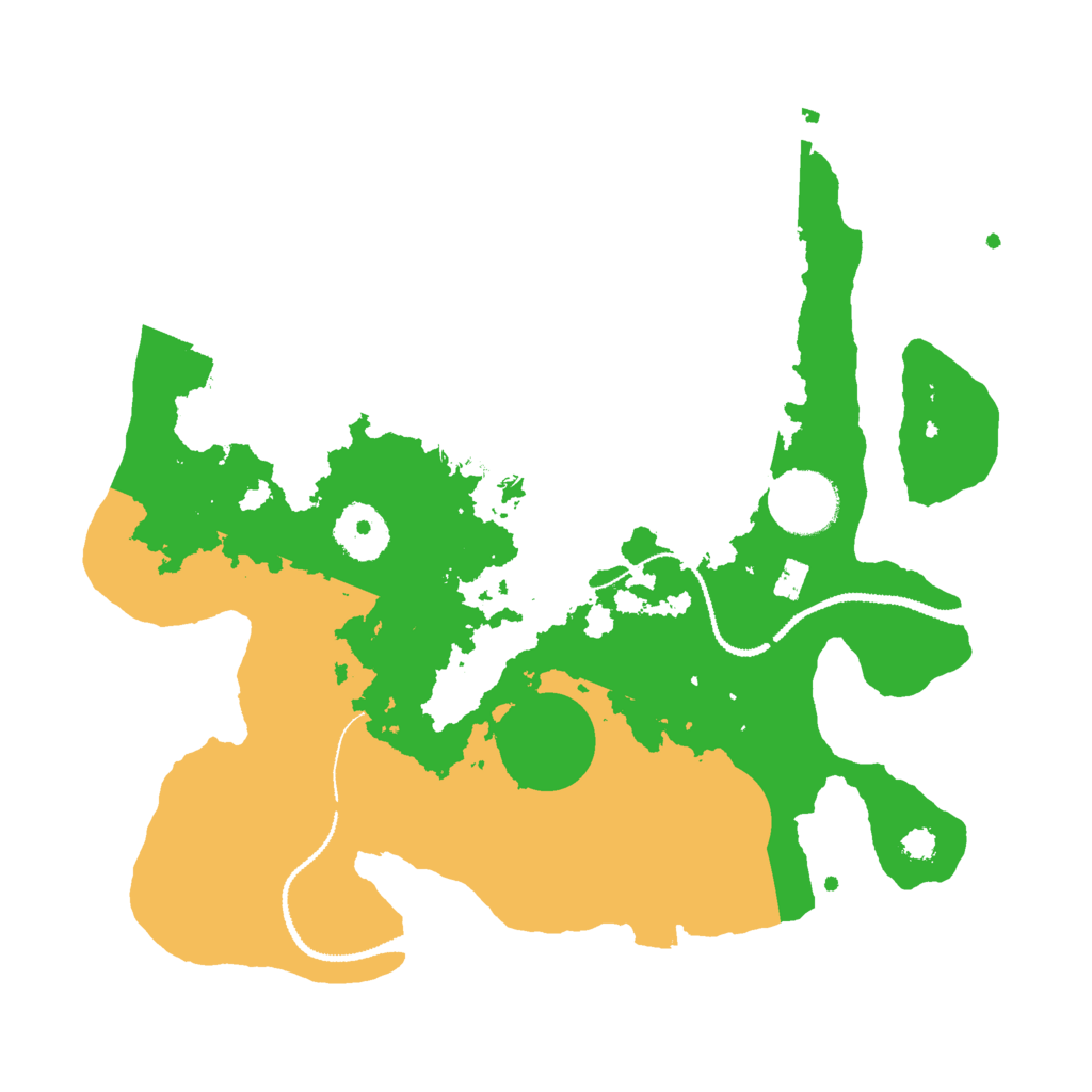Biome Rust Map: Procedural Map, Size: 3000, Seed: 1661824291