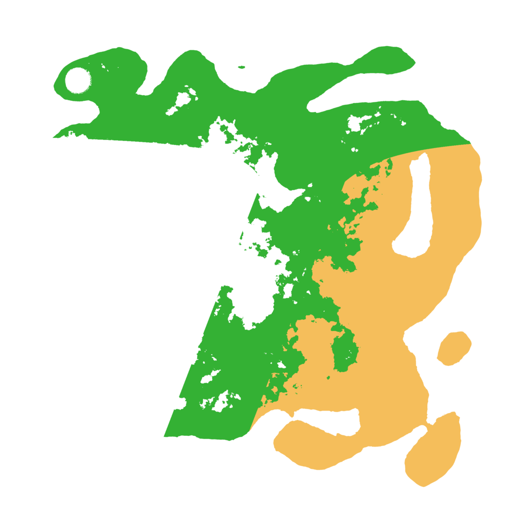 Biome Rust Map: Barren, Size: 3550, Seed: 32609047