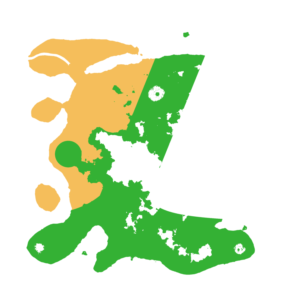 Biome Rust Map: Procedural Map, Size: 3000, Seed: 967020854