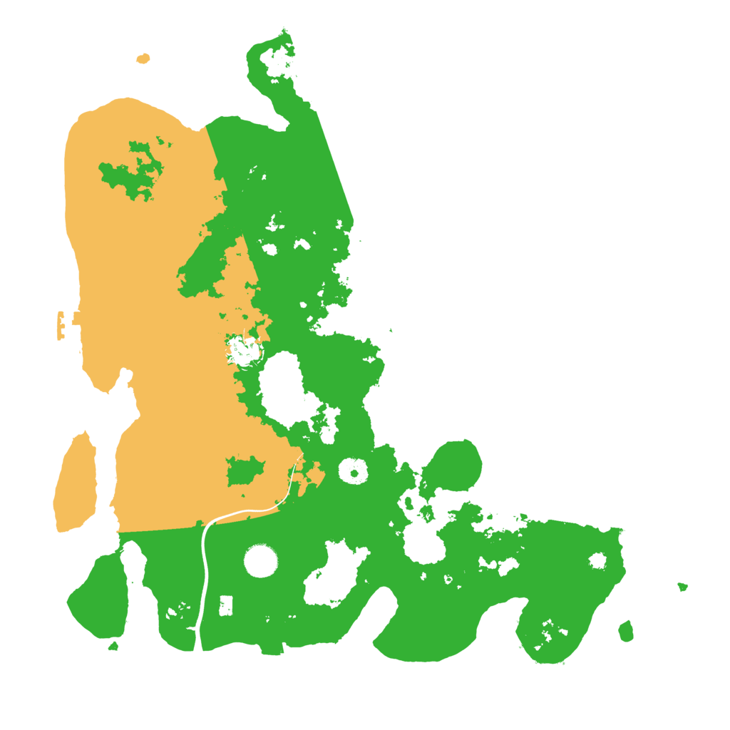 Biome Rust Map: Procedural Map, Size: 3850, Seed: 71050148
