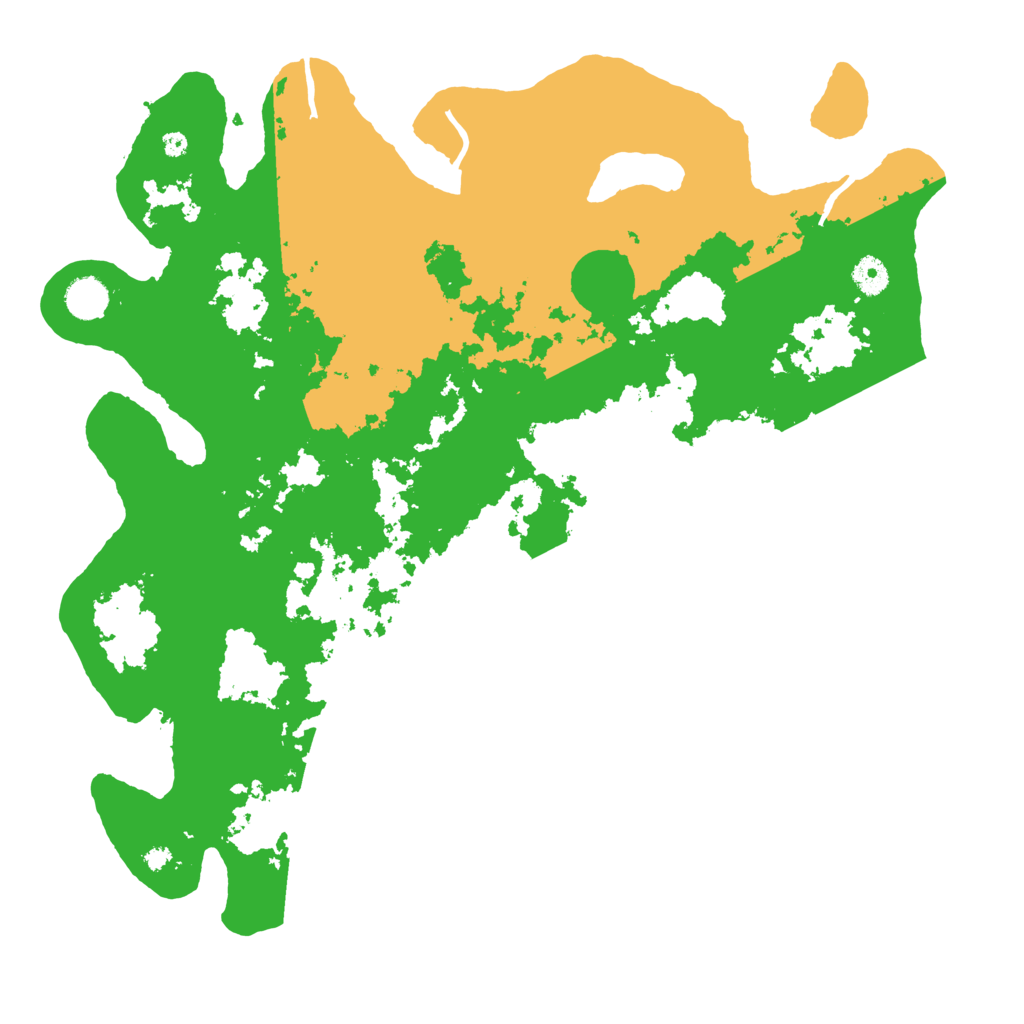 Biome Rust Map: Procedural Map, Size: 4250, Seed: 445454