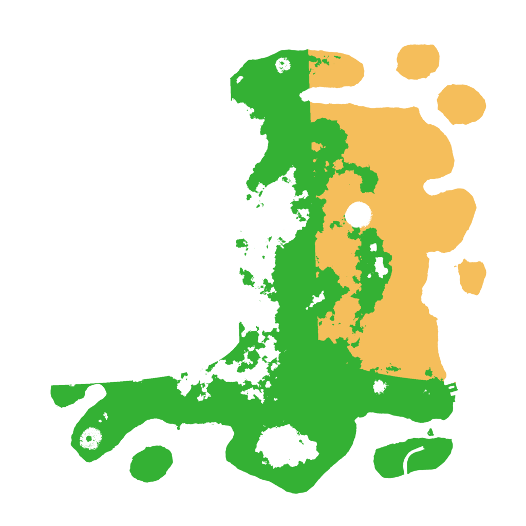 Biome Rust Map: Procedural Map, Size: 3650, Seed: 32120208
